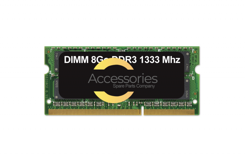 Barrette mémoire DIMM 8Go DDR3 1333 Mhz Asus