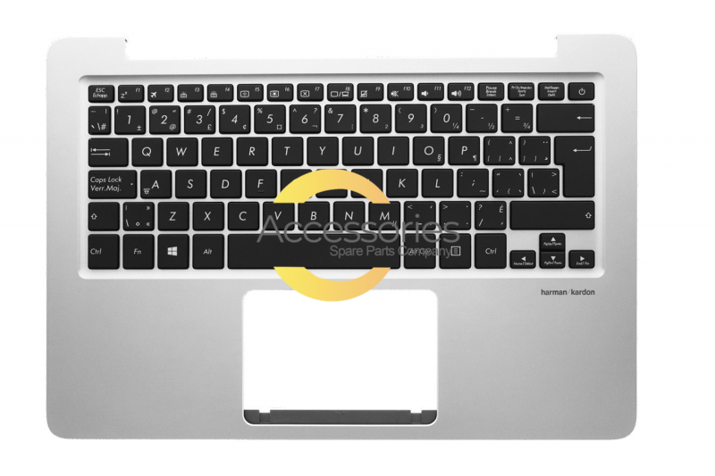 Asus backlit gray Canadian keyboard