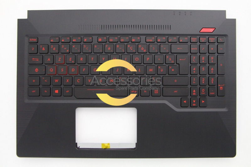 Black Backlight French Keyboard Asus