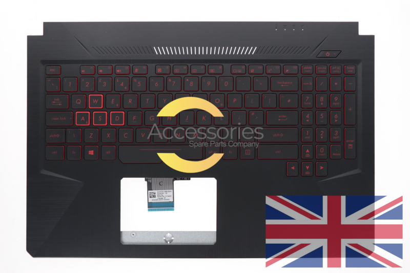 Asus TUF Gaming Black Backlit English QWERTY Keyboard