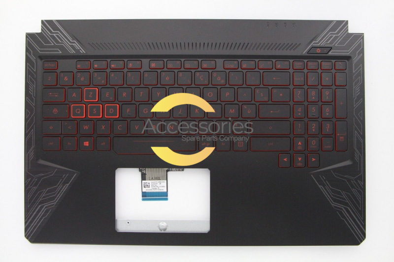 Asus Black and grey backlight French Keyboard