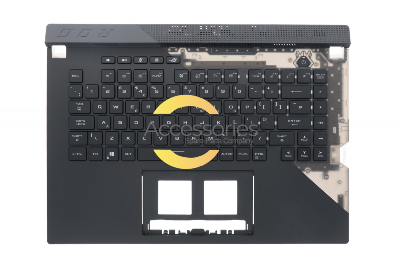Asus UK backlit black keyboard