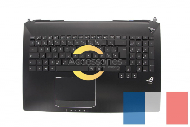 Asus French black backlit keyboard