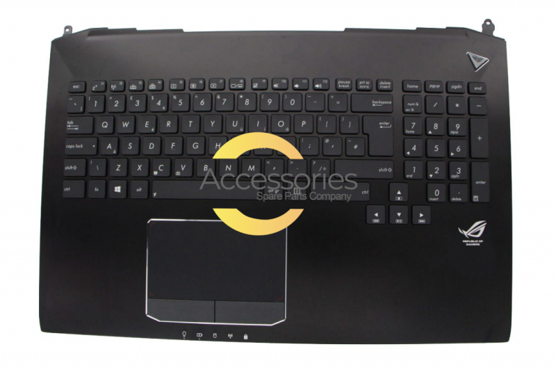 UK black backlight keyboard Asus