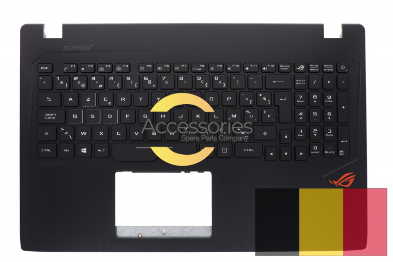 Asus Belgian black backlit keyboard