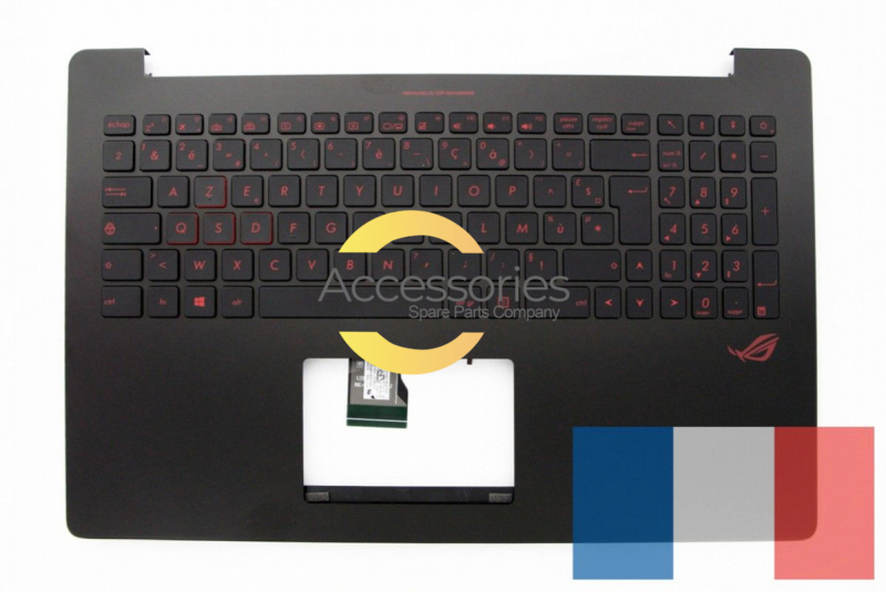 Asus Black Backlight French AZERTY keyboard