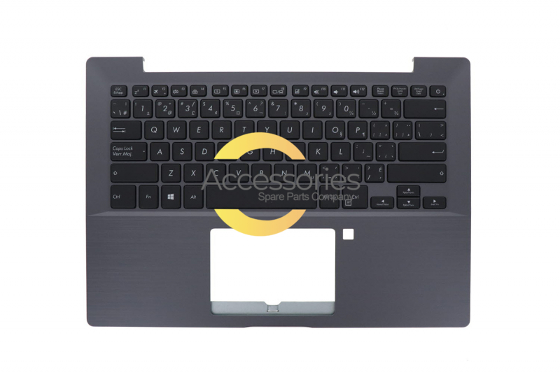 Gray backlit Canadian keyboard Asus