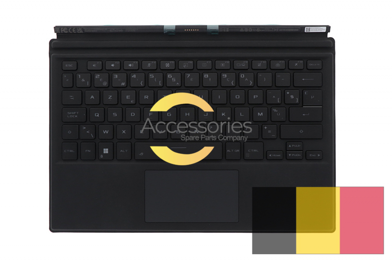 Asus ROG Detachable Belgian black backlit keyboard