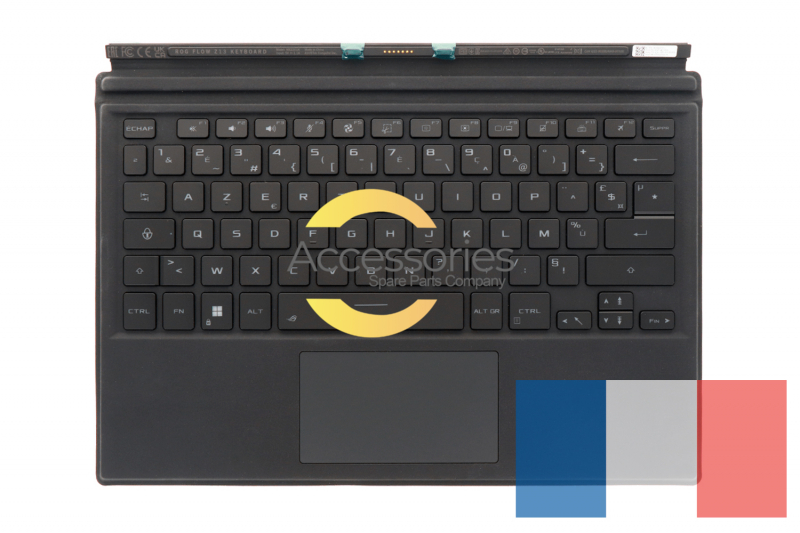Asus Detachable French AZERTY black backlit keyboard