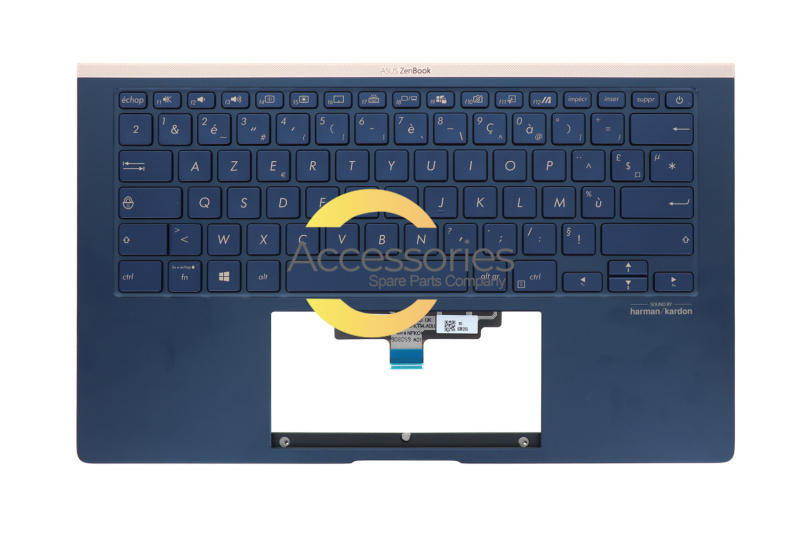 Asus Backlit blue French Keyboard