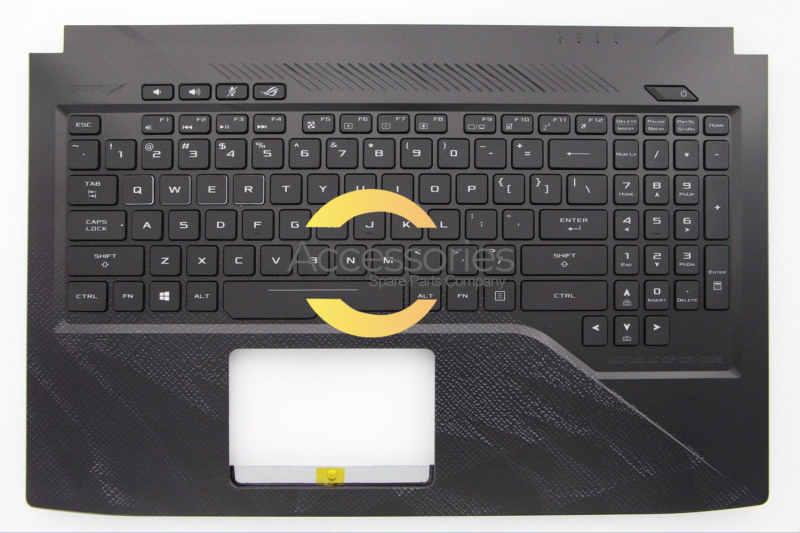 Asus ROG Black Backlit Keyboard Replacement