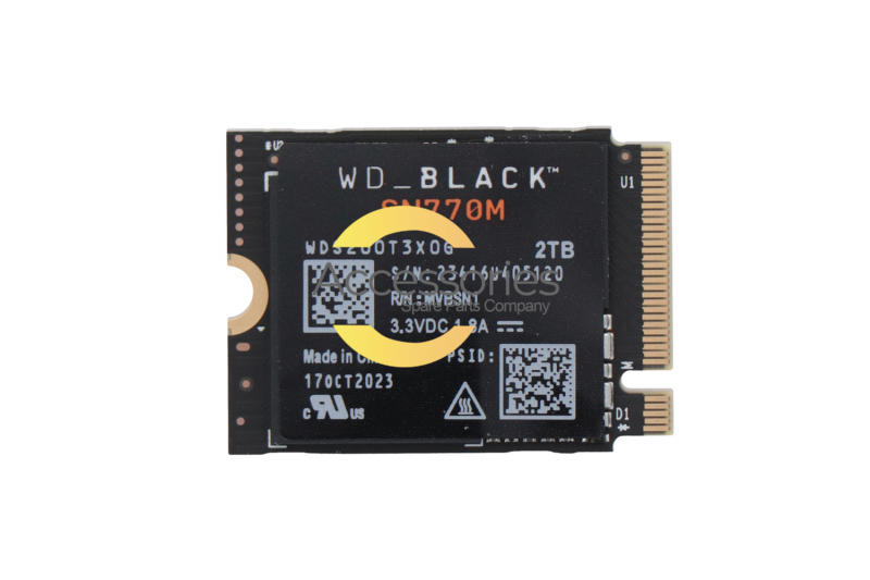 SSD NVMe M.2 2230 2 TB WD Black