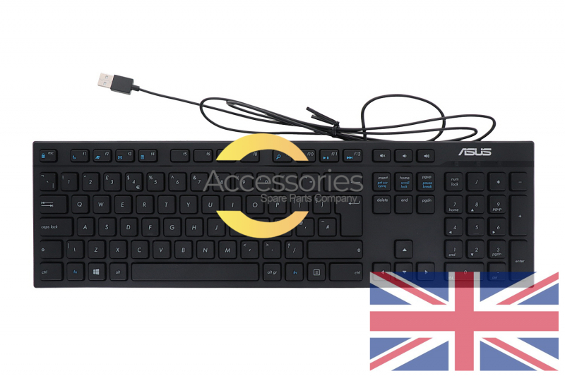 Asus Black wired English keyboard