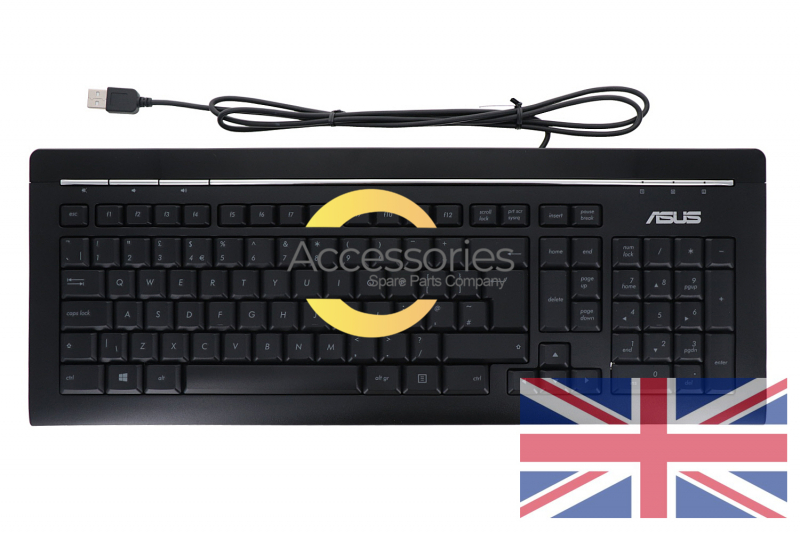 Asus Black wired English keyboard