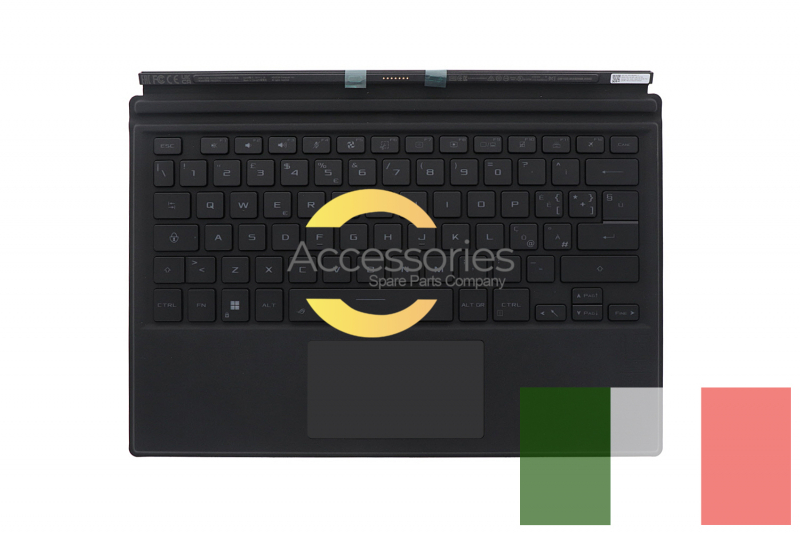 Asus Italian backlit black detachable keyboard
