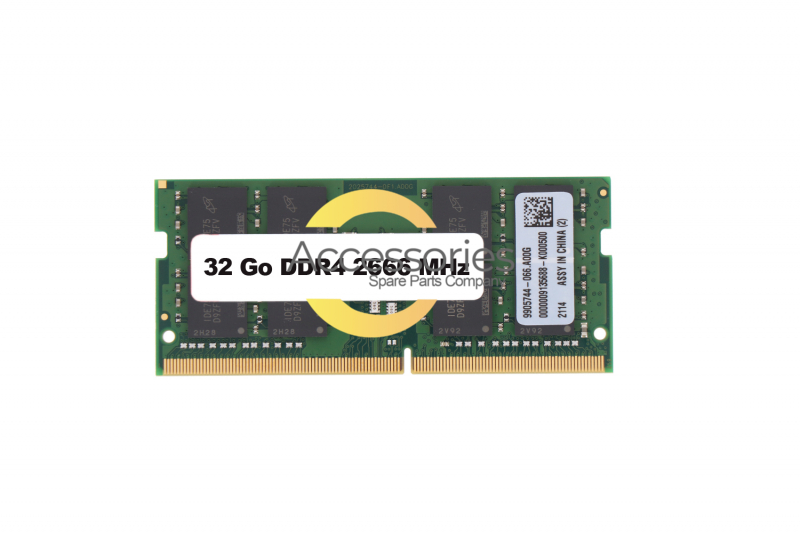 Tira de memoria DDR4 2666 MHz de 32 GB
