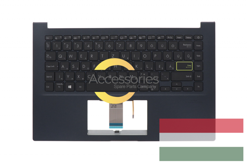 Asus VivoBook Hungarian blue backlit keyboard