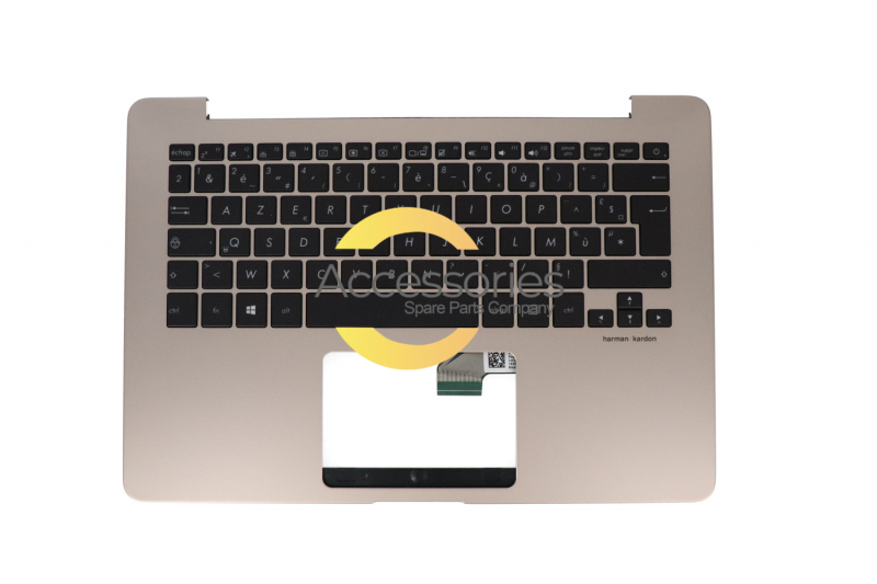 Asus ZenBook Gold French backlit keyboard