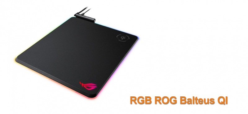 RGB ROG Balteus Qi Mouse pad