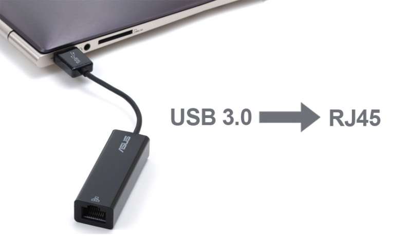 Asus ZenBook USB 3.0 to RJ45 Dongle