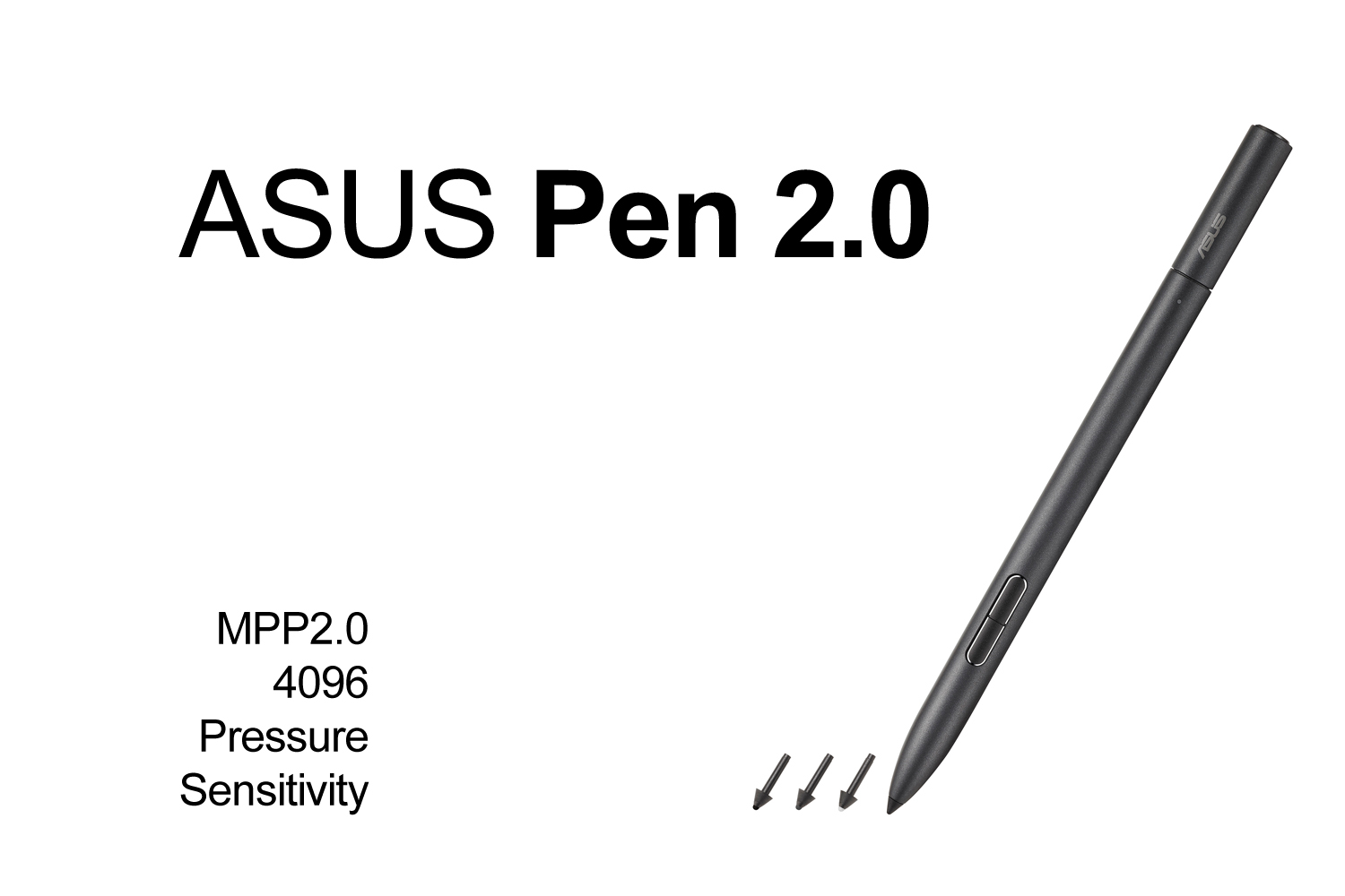 Black stylus for ZenBook and VivoBook Slate