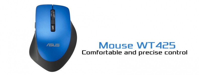 Asus official blue wireless WT425 mouse.
