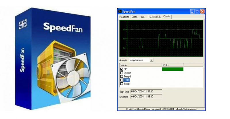 SpeedFan software
