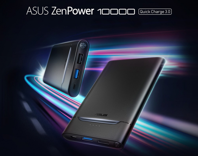 ZenPower Quick Charge 10000 mAh in Black