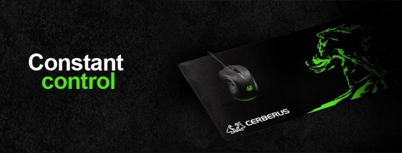 Cerberus Green Mat Mini Gaming Mouse Pad