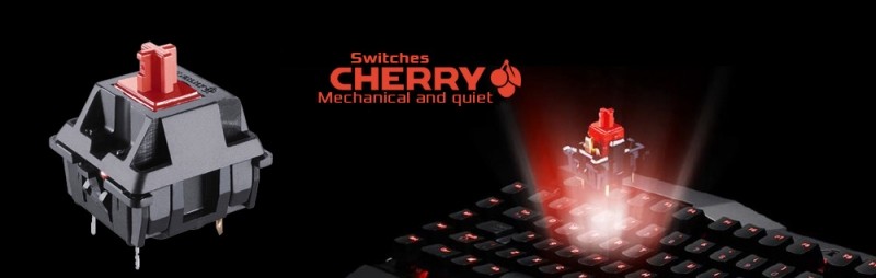 Cherry Red MX RGB switches