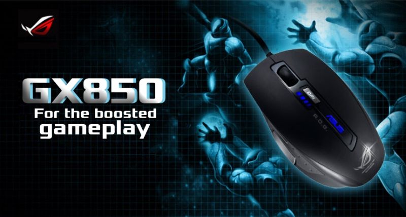 Republic of Gamer GX 850 : Ultimate Laserl mouse