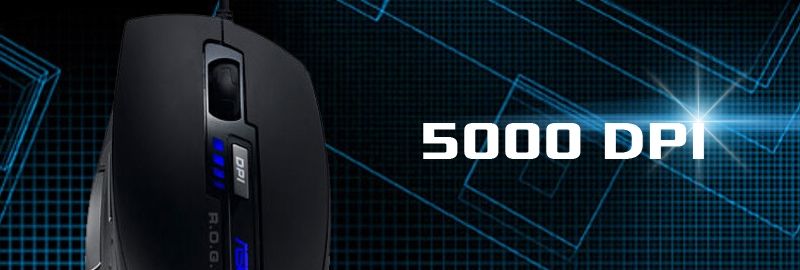 GX850 Mouse : up to 5000 DPI