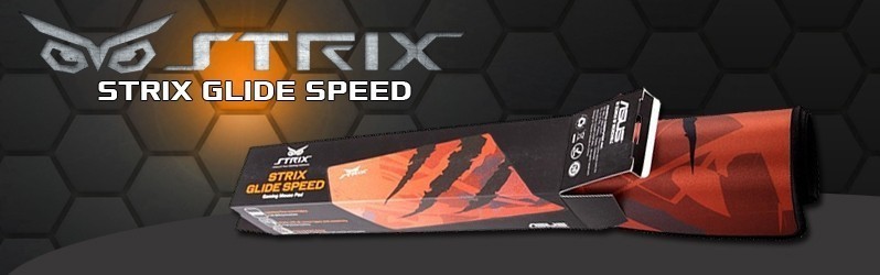 strix glid speed mouse pad