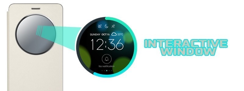 Gold View Flip Cover For Zenfone 3 Deluxe Asus Accessories