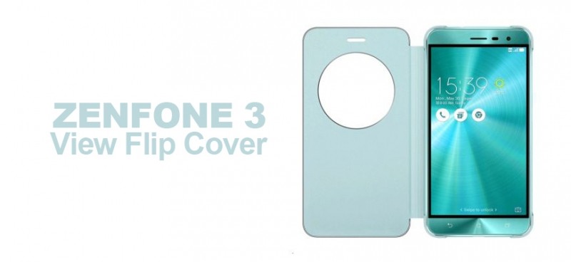 View Flip Cover Blue for ZenFone 3