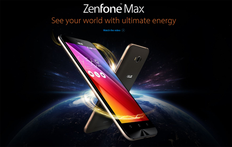 ZenFone max Asus