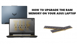 How to upgrade your Asus laptop by installing RAM memory bars