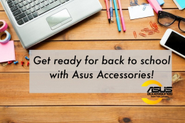 Back to school with Asus Accessories