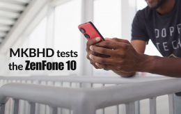 MKBHD tests the ZenFone 10