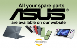 All official Asus spare parts for your Asus devices are available at Asus Accessories!